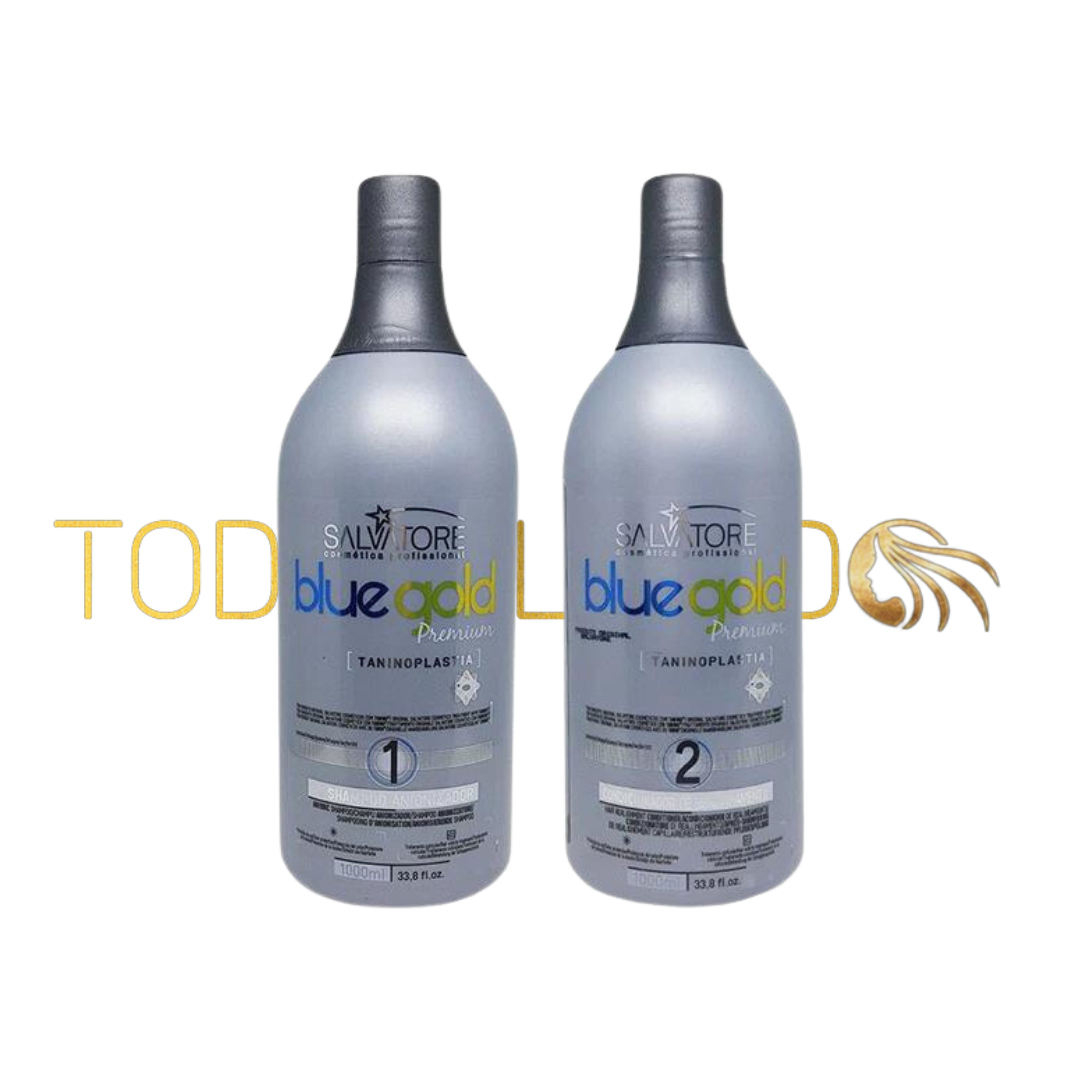 Kit 1 Litro salvatore blue gold (nuevo envase)