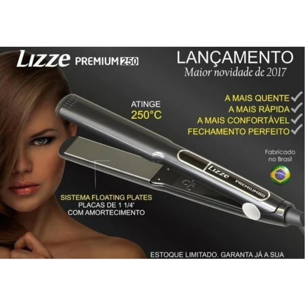 Plancha de pelo Lizze Extrême Titanio alisador