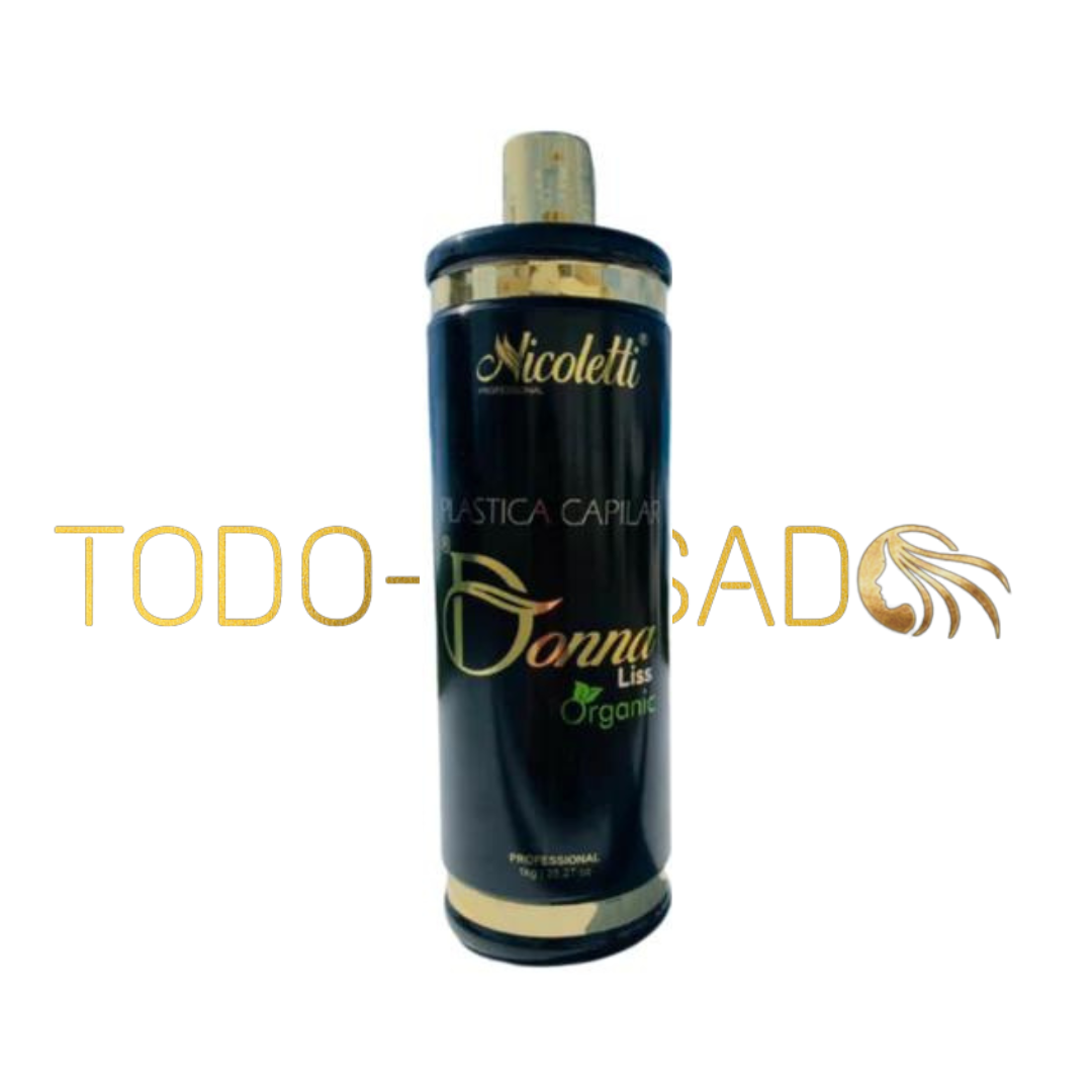 1 Litro Nicoletti - Donna Liss - Alisado proteinado con tanino (nuevo envase)