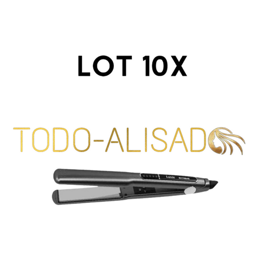 Lote 10 x Plancha Lizze Extreme Titanio