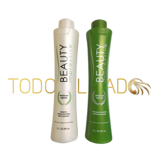 Kit 1 Litro Beauty Impressive Brazilian Keratin
